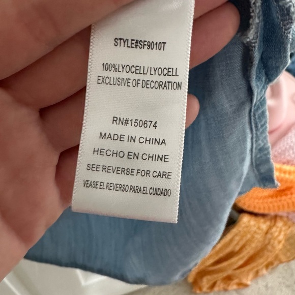 Billy T Molly Embroidered Tank - Picture 3 of 4